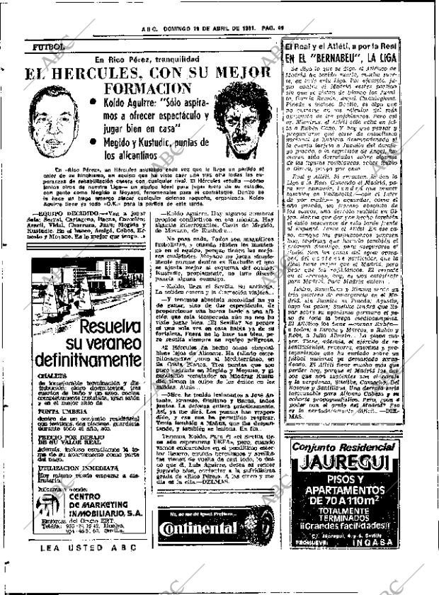 ABC SEVILLA 19-04-1981 página 62