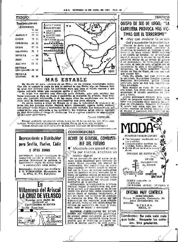 ABC SEVILLA 19-04-1981 página 65