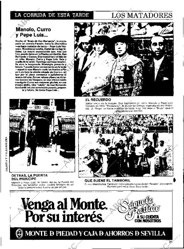 ABC SEVILLA 19-04-1981 página 85