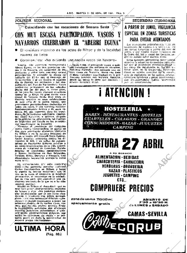 ABC SEVILLA 21-04-1981 página 33