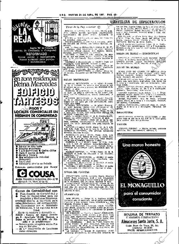 ABC SEVILLA 21-04-1981 página 92