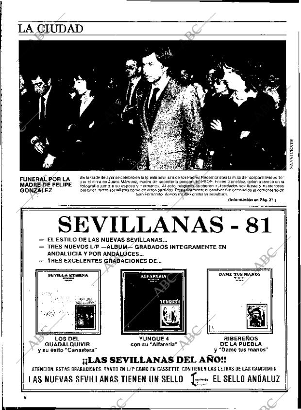 ABC SEVILLA 22-04-1981 página 6
