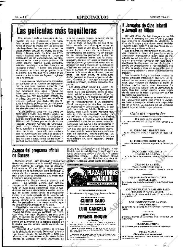 ABC MADRID 24-04-1981 página 66