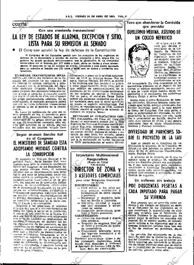 ABC SEVILLA 24-04-1981 página 20