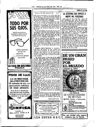 ABC SEVILLA 24-04-1981 página 28