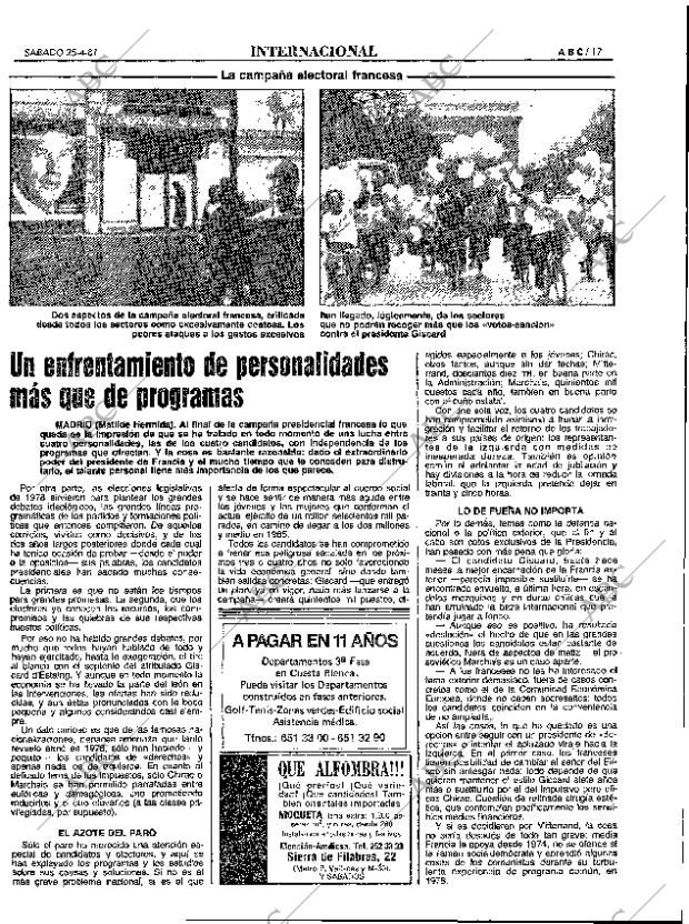 ABC MADRID 25-04-1981 página 25