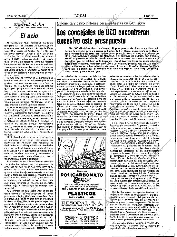 ABC MADRID 25-04-1981 página 29