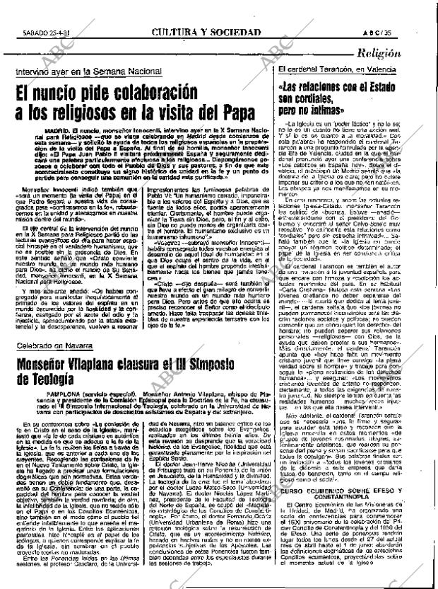 ABC MADRID 25-04-1981 página 43