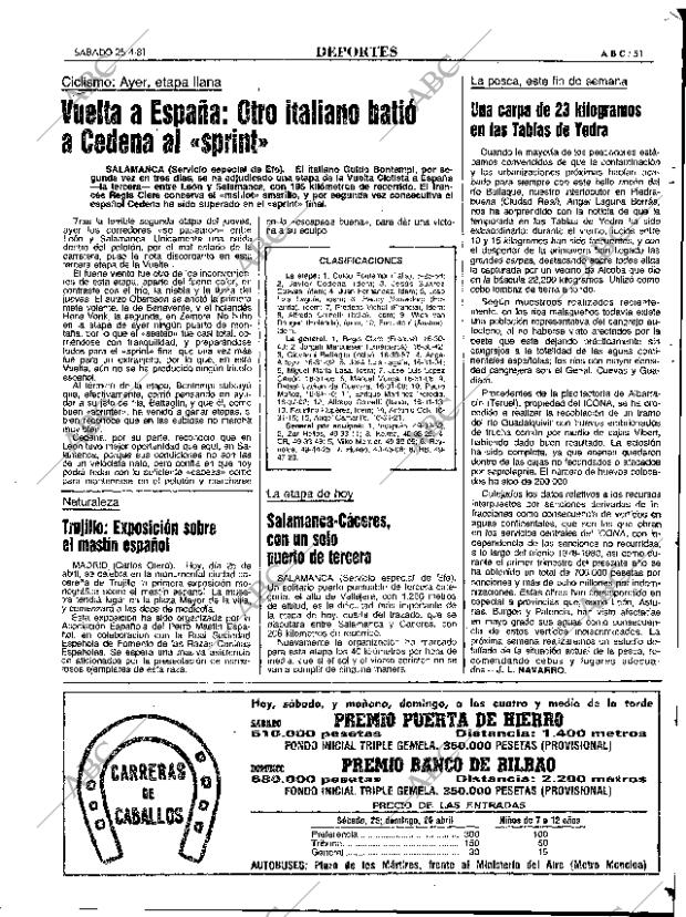 ABC MADRID 25-04-1981 página 71