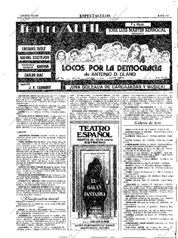 ABC MADRID 25-04-1981 página 81