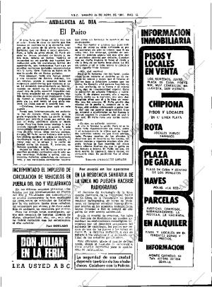 ABC SEVILLA 25-04-1981 página 31