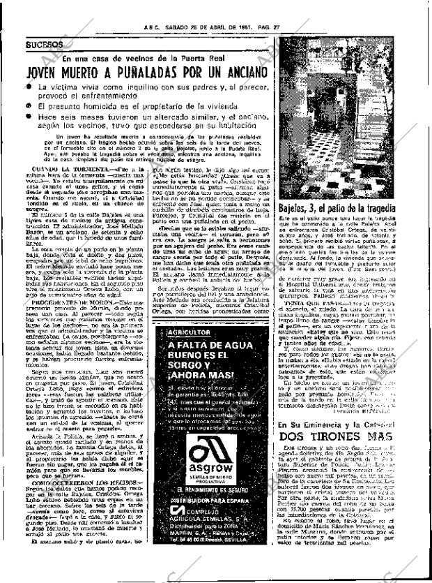ABC SEVILLA 25-04-1981 página 43