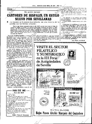 ABC SEVILLA 25-04-1981 página 47