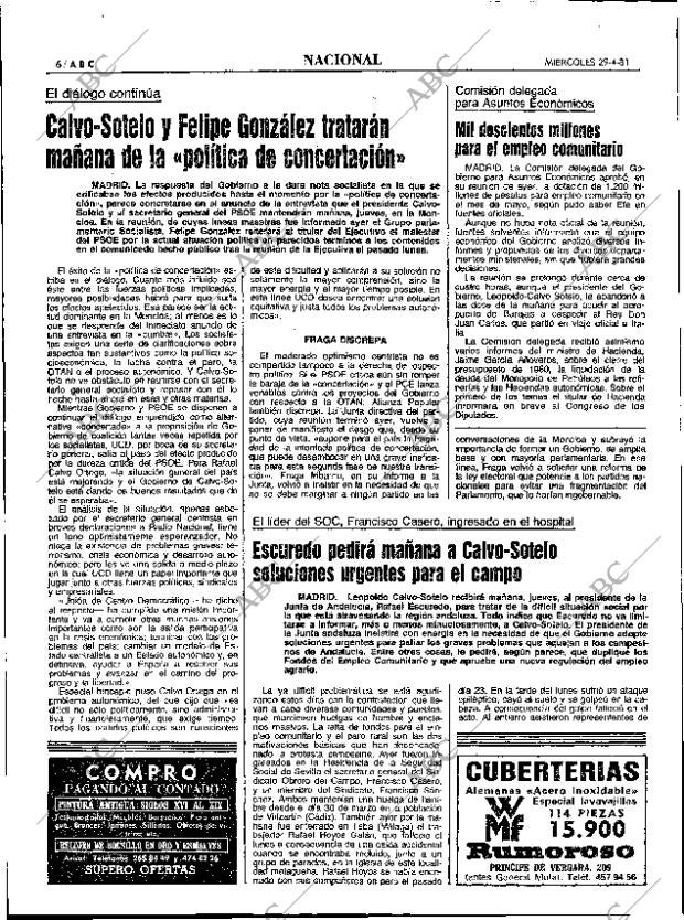 ABC MADRID 29-04-1981 página 14