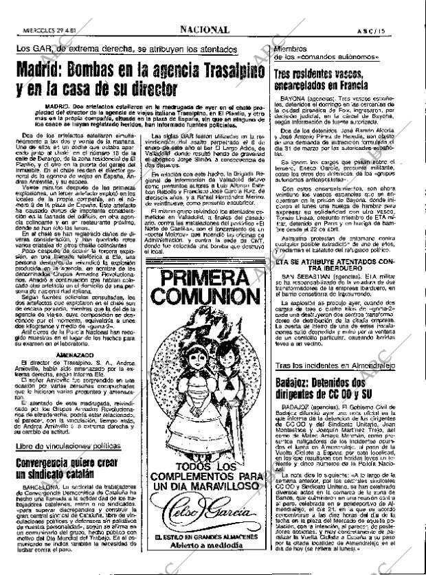 ABC MADRID 29-04-1981 página 23