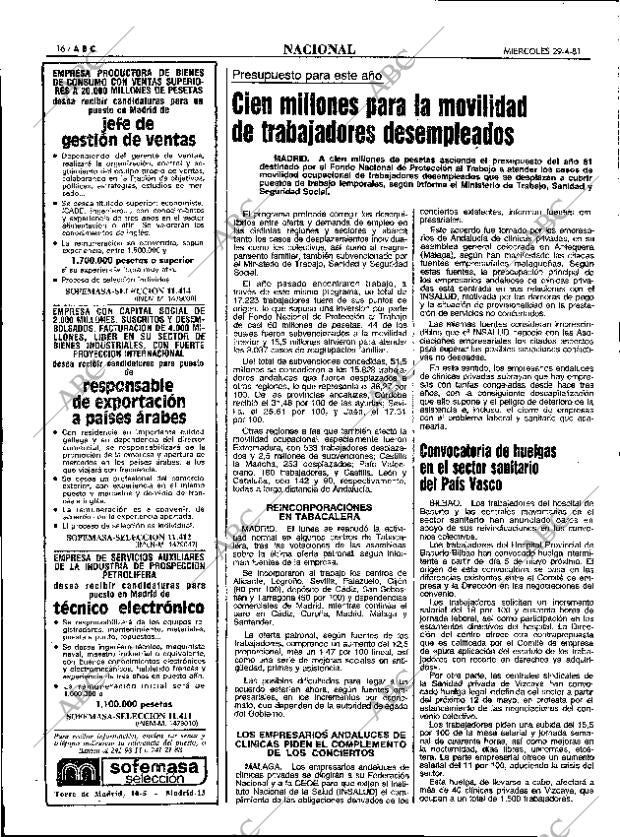 ABC MADRID 29-04-1981 página 24