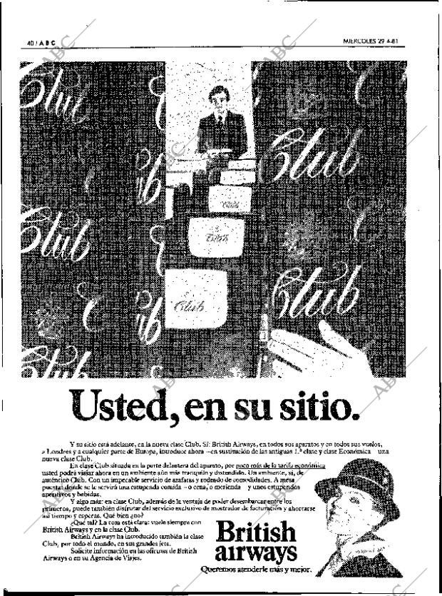ABC MADRID 29-04-1981 página 48