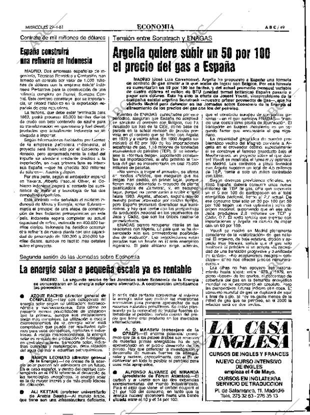 ABC MADRID 29-04-1981 página 57