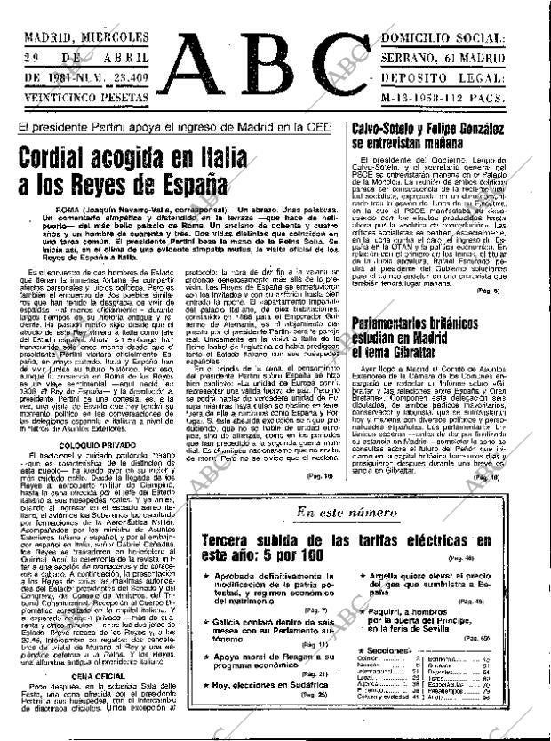 ABC MADRID 29-04-1981 página 9