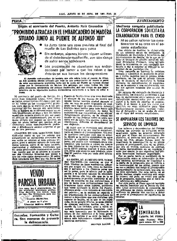 ABC SEVILLA 30-04-1981 página 32