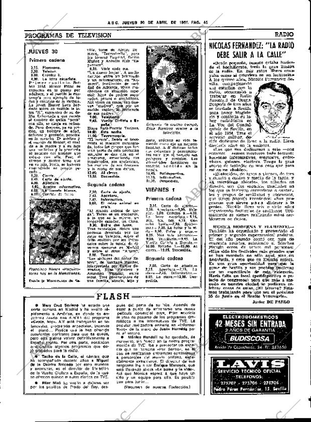 ABC SEVILLA 30-04-1981 página 53