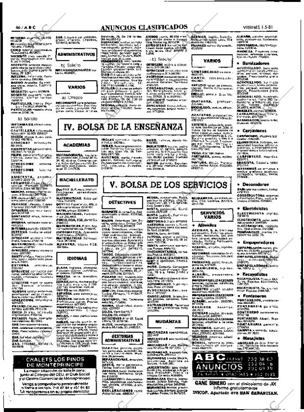 ABC MADRID 01-05-1981 página 74