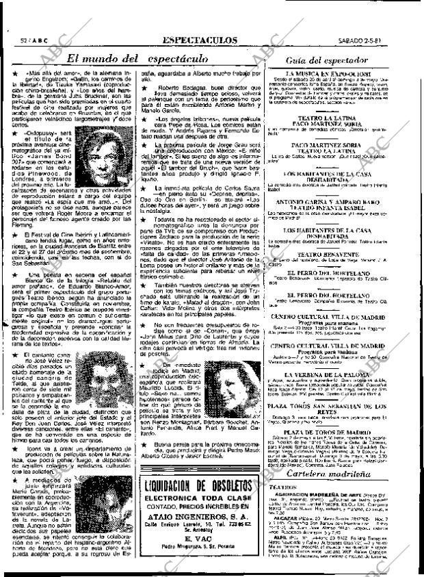 ABC MADRID 02-05-1981 página 72