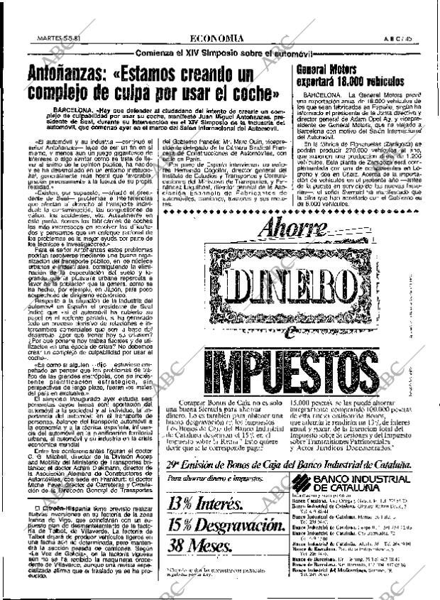 ABC MADRID 05-05-1981 página 61