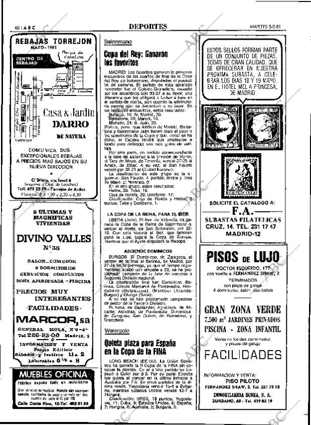 ABC MADRID 05-05-1981 página 84