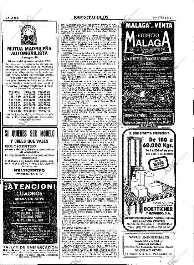 ABC MADRID 05-05-1981 página 90
