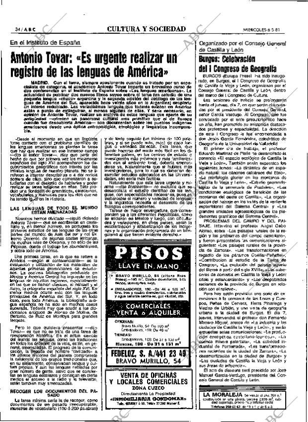 ABC MADRID 06-05-1981 página 42