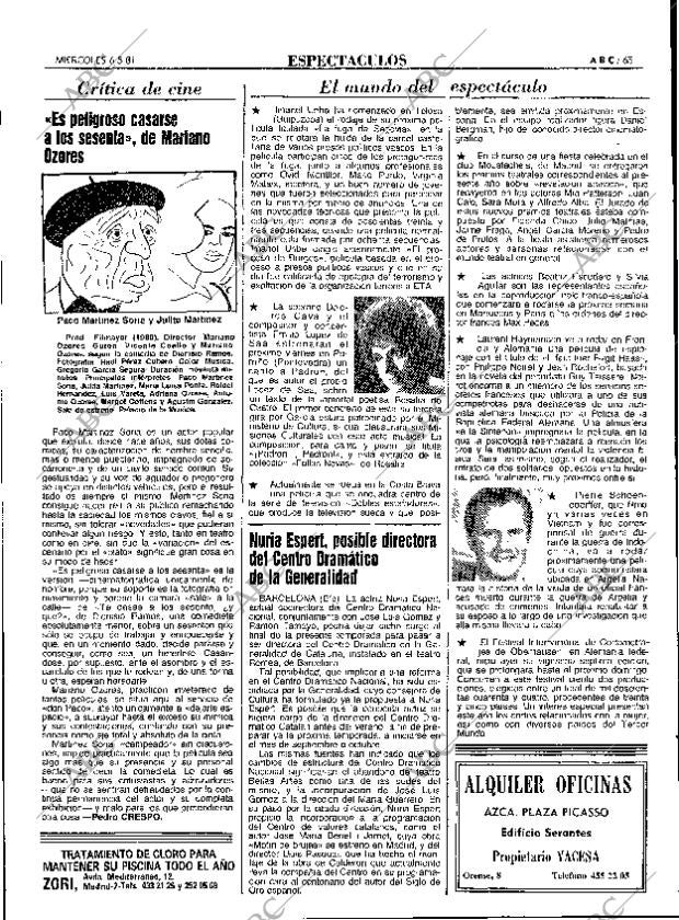 ABC MADRID 06-05-1981 página 73