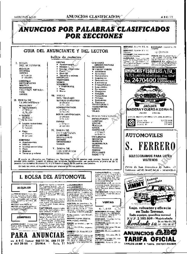 ABC MADRID 06-05-1981 página 81