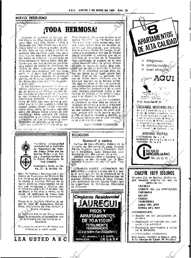 ABC SEVILLA 07-05-1981 página 39