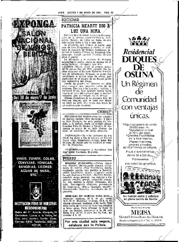 ABC SEVILLA 07-05-1981 página 42