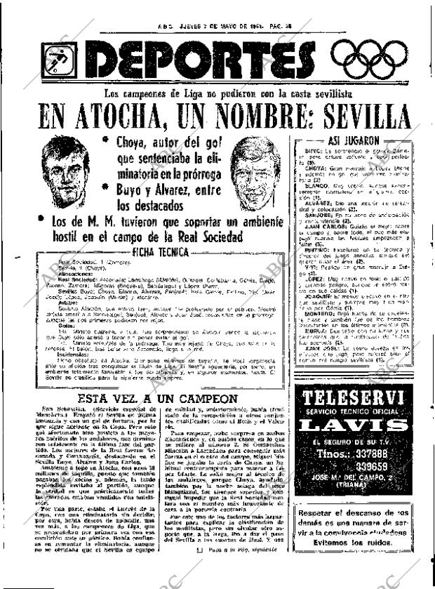 ABC SEVILLA 07-05-1981 página 45