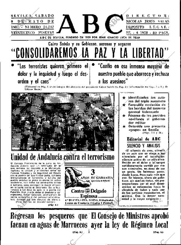 ABC SEVILLA 09-05-1981 página 13