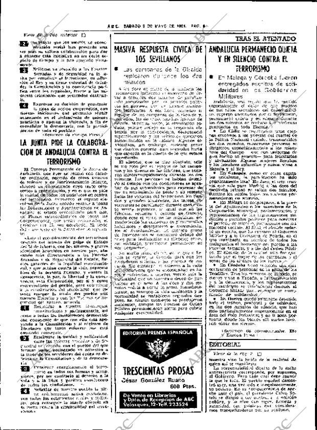 ABC SEVILLA 09-05-1981 página 18