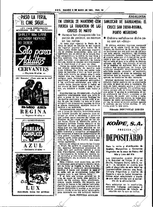 ABC SEVILLA 09-05-1981 página 24