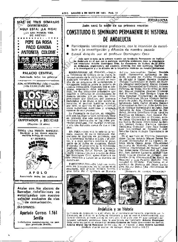 ABC SEVILLA 09-05-1981 página 26