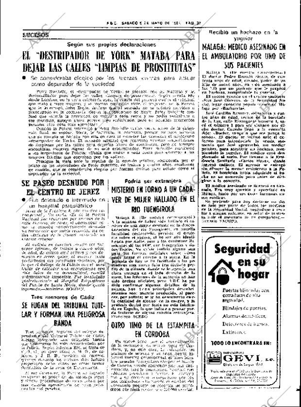 ABC SEVILLA 09-05-1981 página 49