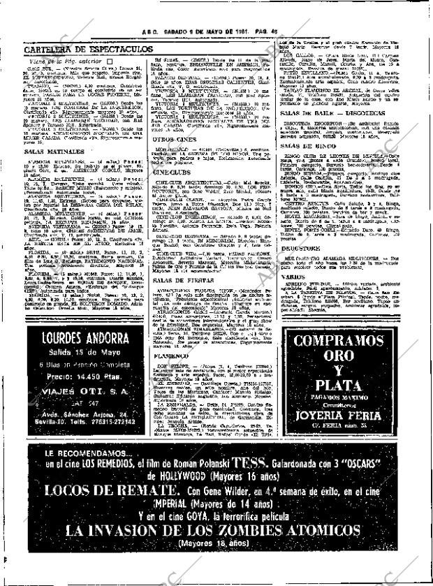 ABC SEVILLA 09-05-1981 página 58