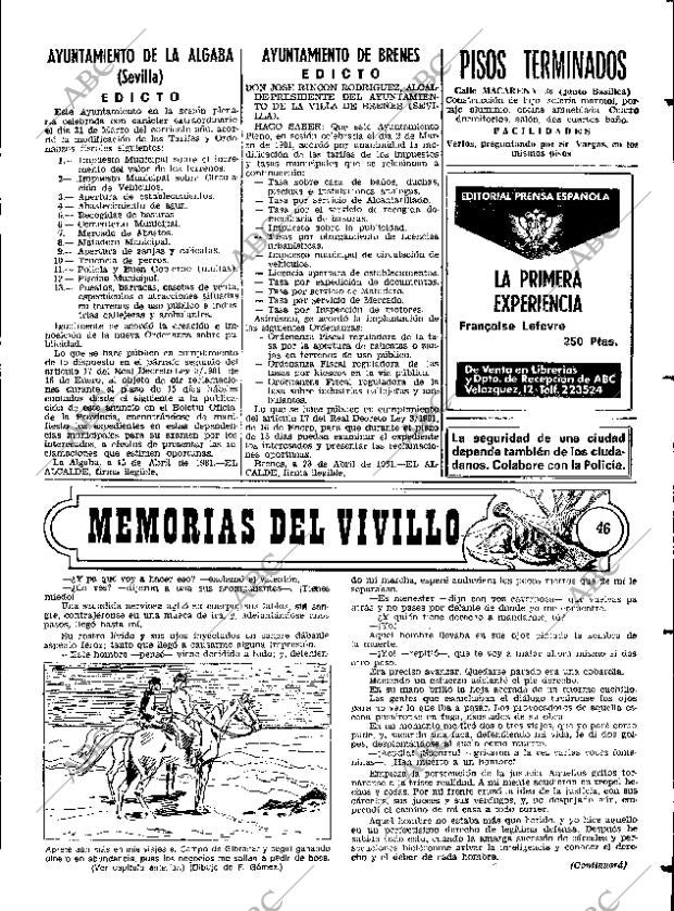 ABC SEVILLA 09-05-1981 página 67