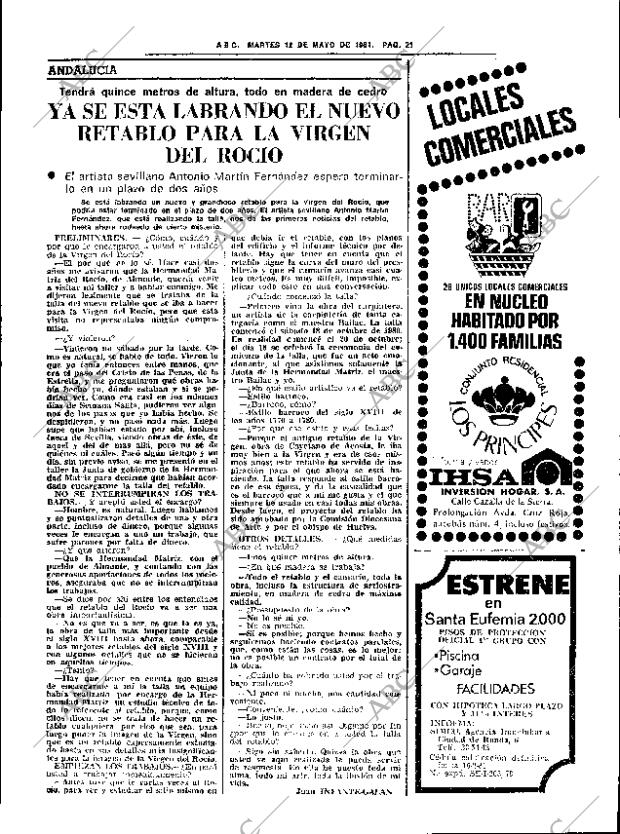 ABC SEVILLA 12-05-1981 página 45