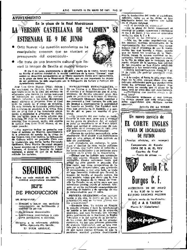 ABC SEVILLA 15-05-1981 página 39
