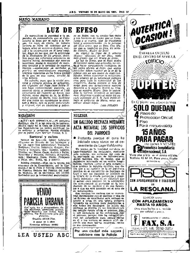 ABC SEVILLA 15-05-1981 página 49