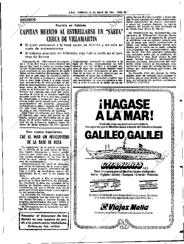 ABC SEVILLA 15-05-1981 página 51