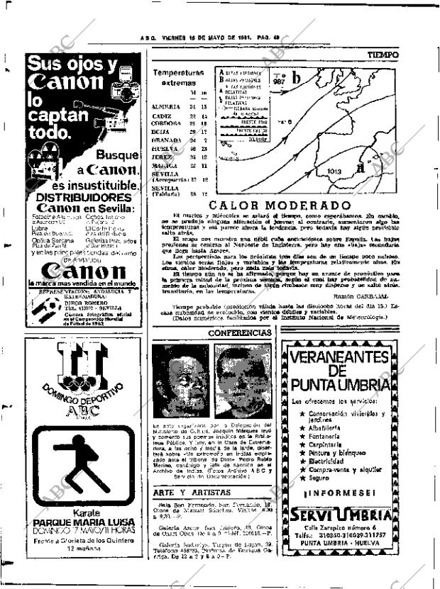 ABC SEVILLA 15-05-1981 página 60