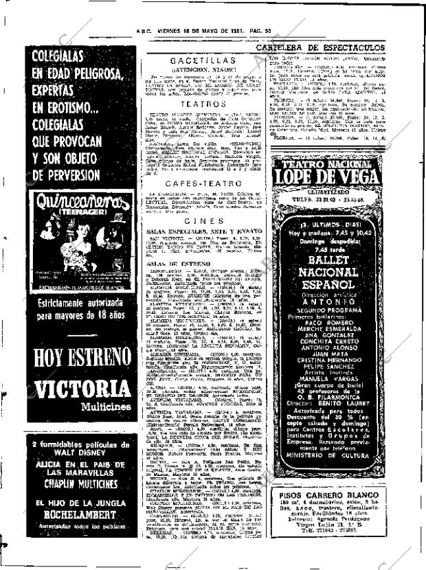 ABC SEVILLA 15-05-1981 página 62