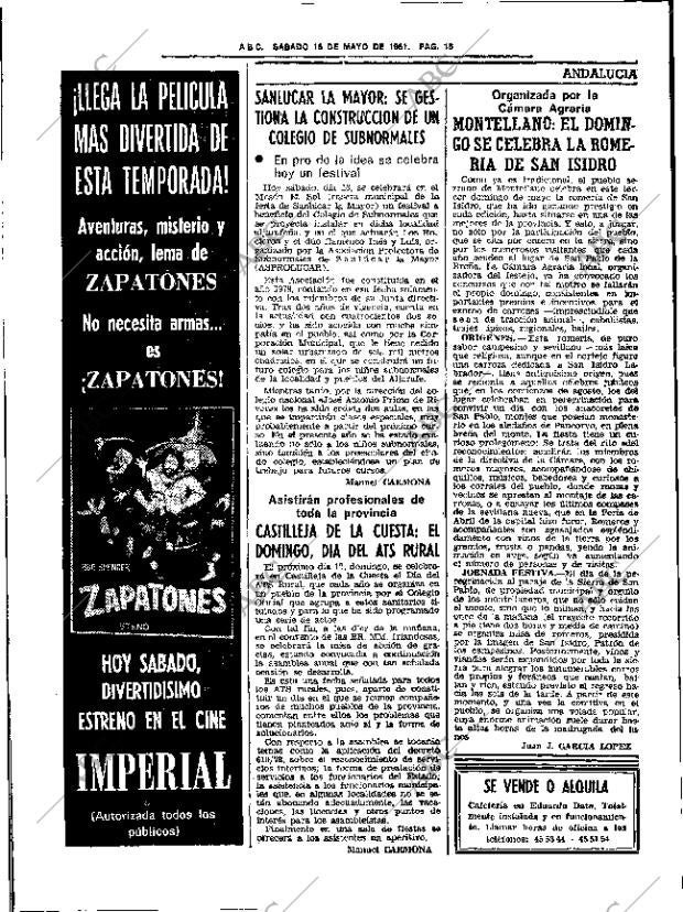 ABC SEVILLA 16-05-1981 página 28